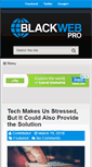 Mobile Screenshot of blackwebpro.com
